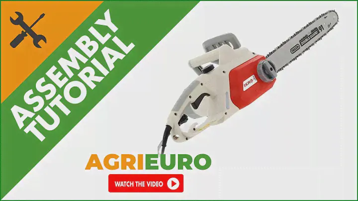 IKRA IECS 2240 TF electric chainsaw - 40 cm cutting bar - electric motor, 2200 W - Assembly tutorial